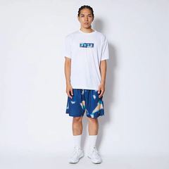 AN^[ AKTR SCRIBBLE BOX LOGO SPORTS TEE oXPbg{[ YEFA 124-018005-wh