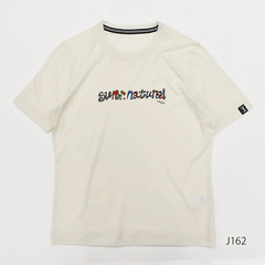 Super Natural X[p[i` W FLOWERS PRINTED TEE x HONAMI TSUBOI tBbglX K  (fB[X) SNWJ10193-J162