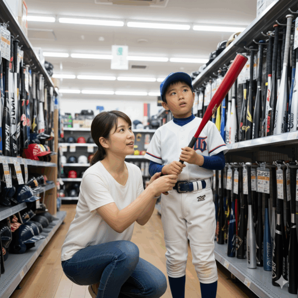 7つの質問に答えるだけ！お子様に最適な少年野球バット簡単診断