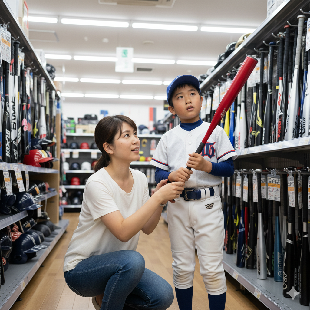 少年野球バット診断スタート